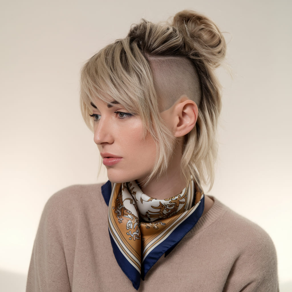 Corte en Capas con Undercut