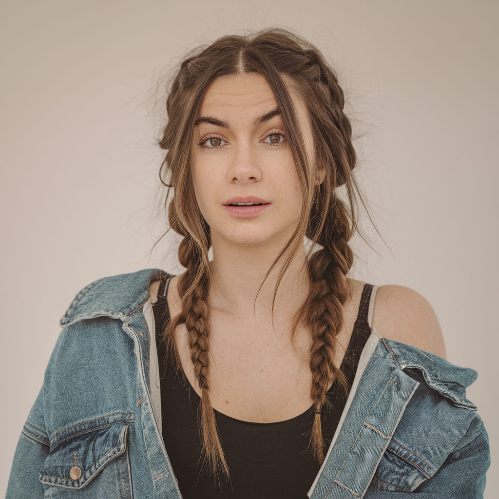 Trenzas Desordenadas y Deshechas